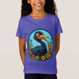 Süße Cartoon-Ente T-Shirt