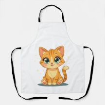 **Süße Cartoon-Katze – Bezaubernde Kitty-Illustrat
