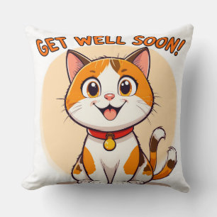 🐱 Süße Cartoon-Katzen-Wurfkissen-Geschenk für Kin Kissen