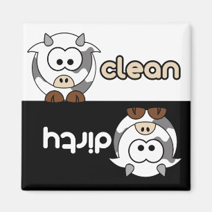 Süsse-Cartoon-Spülmaschinen-Magnet Magnet