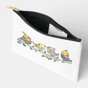 Süße Cartoon-Vögel-Tasche, bezaubernde Vogel-Illus Zubehörtasche
