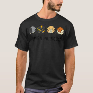 Süße Cavy Meerschweinchen Nagetier Team Squad T-Shirt