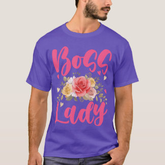 Süße Chefin Mächtige Geschäftsfrau CEO lustig T-Shirt