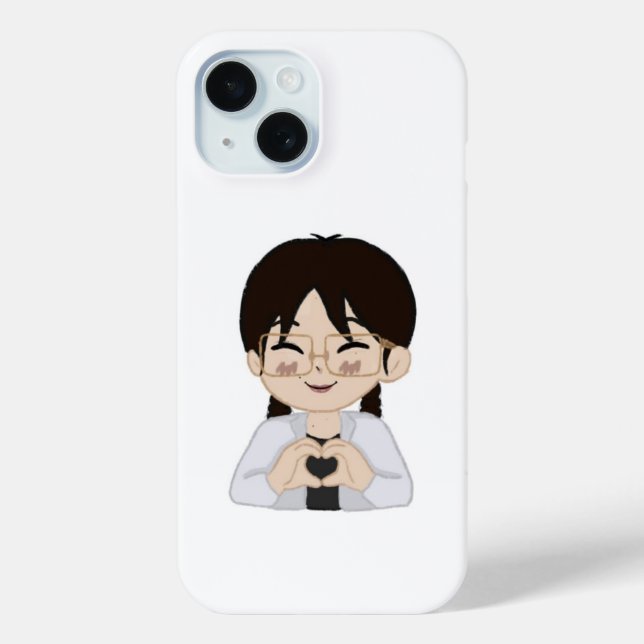 Süße Chibi-Herz-Hände-iPhone-Hülle Case-Mate iPhone Hülle (Rückseite)