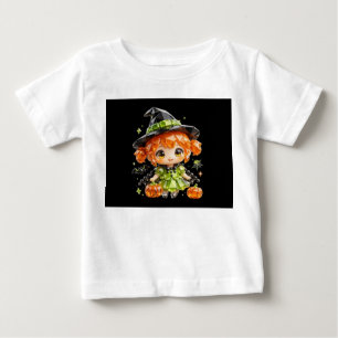 Süße Chibi Kristall Baby Hexe Halloween  T-shirt