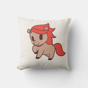 Süße Chibi-Pony-Wurfkissen – Kawaii-Nursery & Zu Kissen