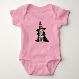 Süße Chihuahua-Hexen-Kleinkinder Baby Strampler