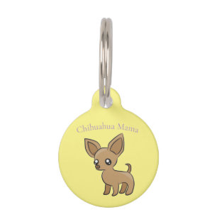 Süße Chihuahua-Mama Art Thunder_Cove Haustiermarke