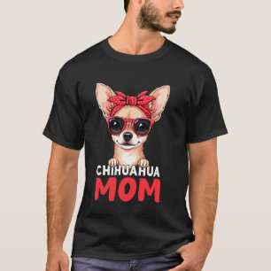 Süße Chihuahua-Welpen-Hunde-Eltern Lustiger Chihua T-Shirt