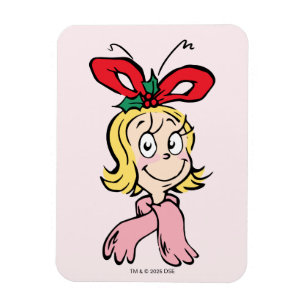 Süße Cindy Lou Who Porträt Magnet