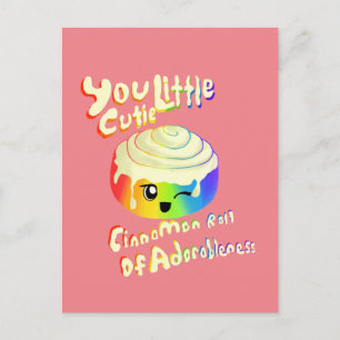 Süsse Cinnamon Roll for Pride 2019 Postkarte