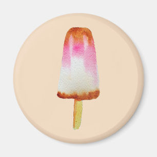 Süße Cola-Eisblock-Pop-Art-Eis am Stiel Magnet