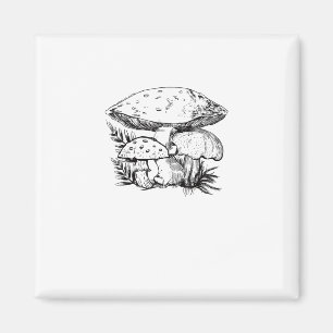 Süße Cottagecore-Ästhetik Pilz Goblincore Magnet