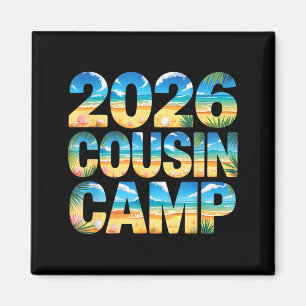 Süße Cousin-Camp-Crew-Ferien-Trip-Surfing 2026 Magnet