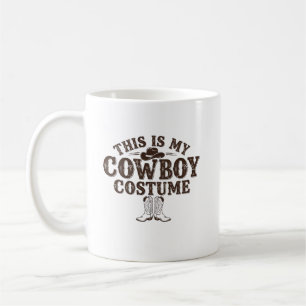 Süße Cowboy Western Cowboy Outfit Männer Kaffeetas Kaffeetasse