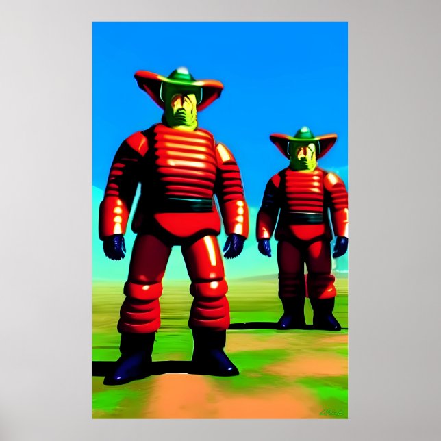 Süße Cowboys Poster (Vorne)