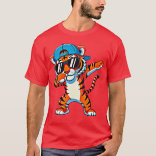Süße Dabbingiger Menoddler Jungen Tier Wildkatzen T-Shirt