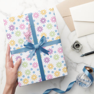 Süße Daisy-Muster-Wrap-Rolle Geschenkpapier