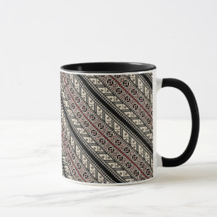 Süße dekorative ukrainische Musterdesign Tasse