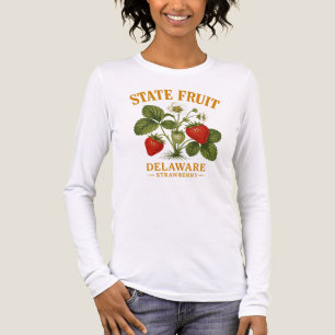 Süße Delaware-Erdbeere Botanisch Tri-Blend Shirt