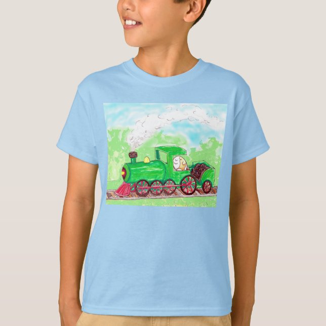 Süsse der Guinea Schweinefleisch Führen eines Zuge T-Shirt (Vorderseite)