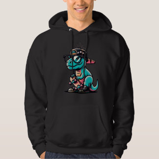 Süße Dinosaurier-Kapuzenjacke Hoodie