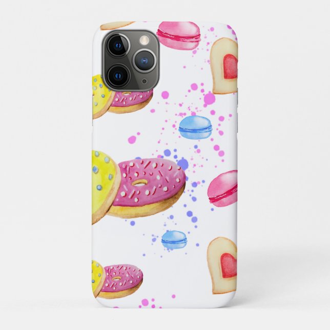 Süße Donuts mit farbenfrohen Glasmustern Case-Mate iPhone Hülle (Rückseite)