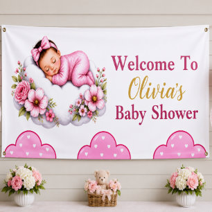 Süße Dornröschen-Baby-Mädchen-Party Banner