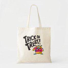 Süße einäugige Halloween-Tasche Tragetasche