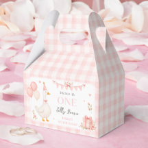 Süße Eine Alberne Gans Rosa Schleife Mädchen 1. Ge