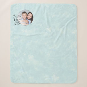 Süße einfache Geschenke für Tanten Benutzerdefin Sherpadecke