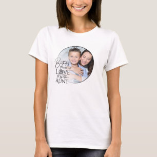 Süße einfache Geschenke für Tanten   Benutzerdefin T-Shirt