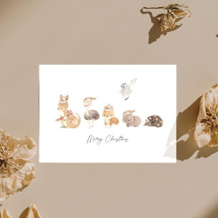 Süße einheimische australische Tiere Weihnachten