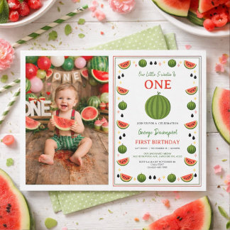 Süße Eins in einer Wassermelone Wassermelone 1. Ge Einladung