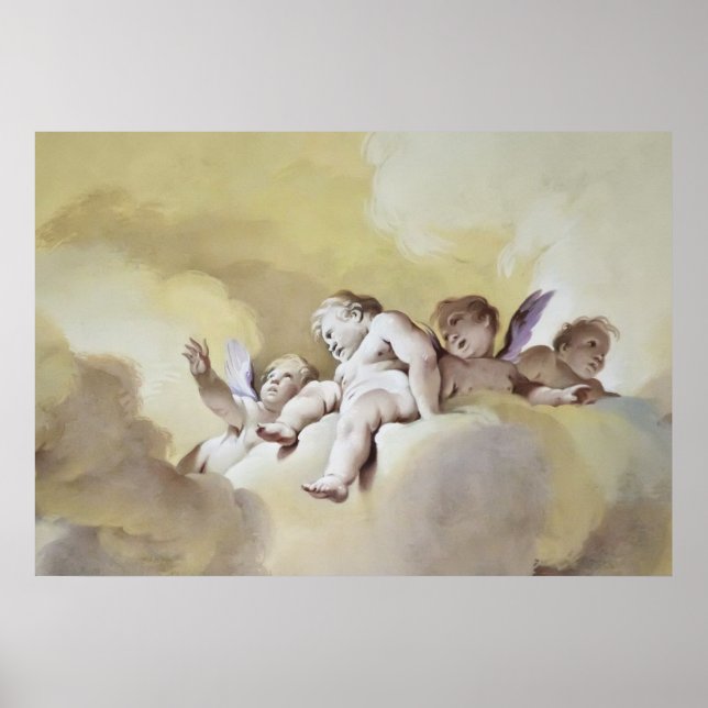 Süße Engel im Himmel Poster (Vorne)