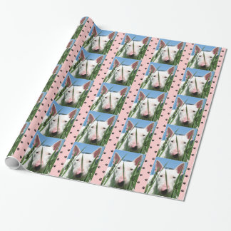 Süße English Bull Terrier #2 (Pink) Geschenkpapier
