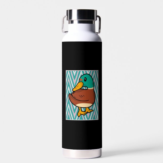 Süße Ente Trinkflasche (Vorne)