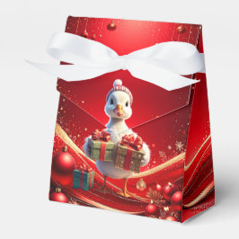 Süße-Enten-Weihnachts-Geschenkbox Geschenkschachtel
