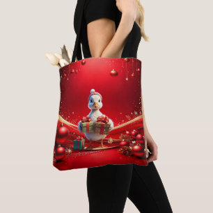 Süße Enten-Weihnachts-Tasche Tasche
