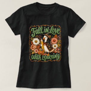 Süße Entenhexe verliebt sich in das Lernen Grafik T-Shirt