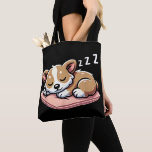Süße entzückende schlafende Tierliebhaber Welsh Co Tasche