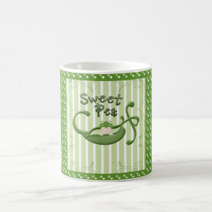 Süße Erbse Kaffeetasse