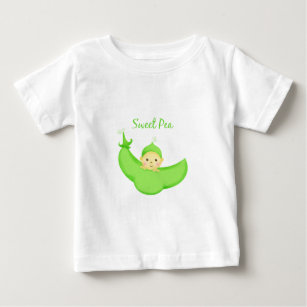 Süße Erbsen-Baby Baby T-shirt
