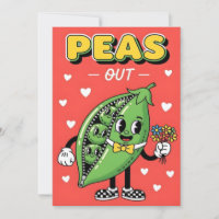 Süße Erbsen-Witz-Erbsen-Fun-Veggie-Cartoon-Design