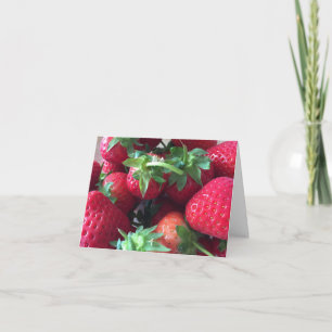 Süße Erdbeeren Karte