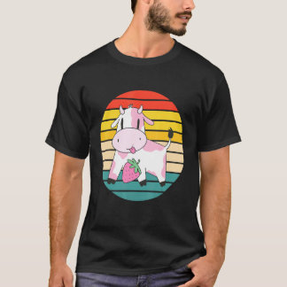 Süße Erdbeerkuh T-Shirt