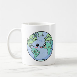 Süße Erdkugel - Geschenk zum Dank an Lehrer Kaffeetasse