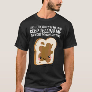 Süße Erdnussbutter für Männer Frauen passende Jell T-Shirt