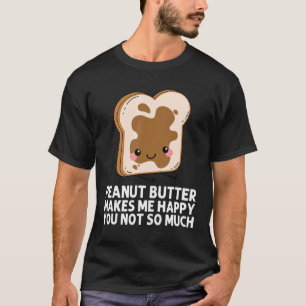 Süße Erdnussbutter für Männer Frauen passende Jell T-Shirt