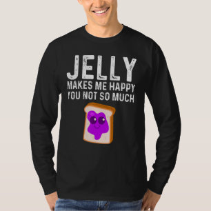 Süße Erdnussbutter- und Marmeladen-Männer Frauen p T-Shirt